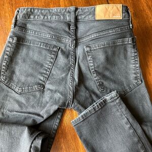 Bonobos tailored Jeans in Charcoal Gray 28W/32L